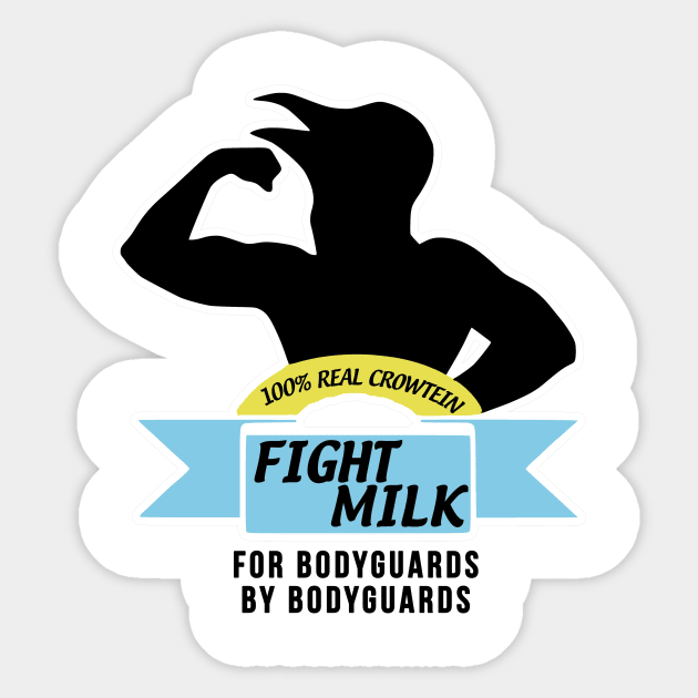 Fight Milk (Dark) Sticker by DankyDevito